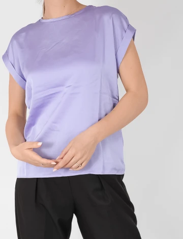 Bluza Vila, mov, 34