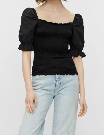 Bluza Pieces, negru, L