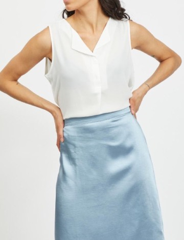 Bluza Vila, alb, XS