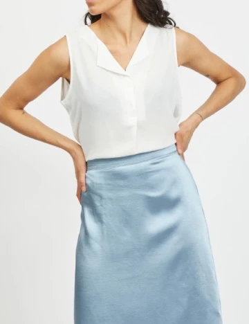 Bluza Vila, alb, XS