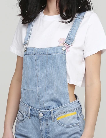 Salopeta Only, albastru Albastru