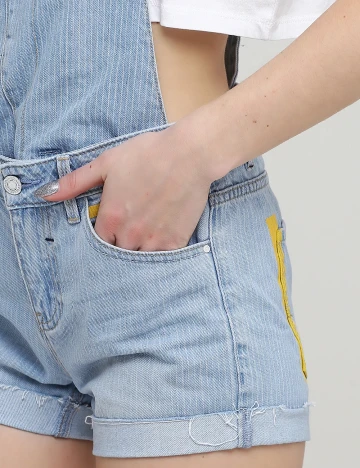 Salopeta Only, albastru Albastru