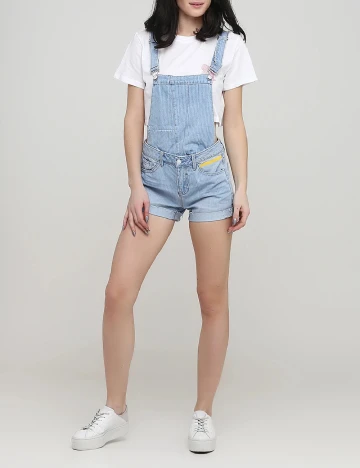 Salopeta Only, albastru Albastru