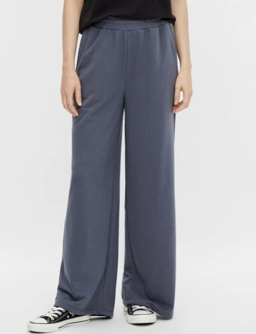 Pantaloni Pieces, albastru, XL