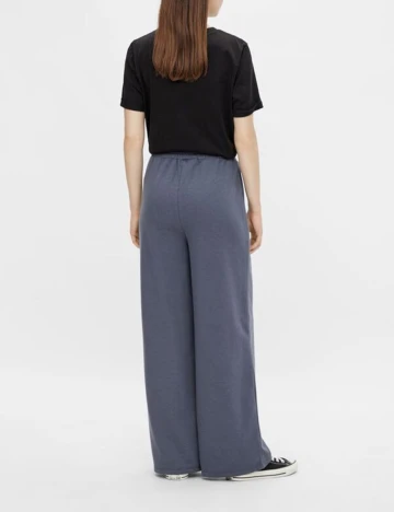 Pantaloni Pieces, albastru, XL