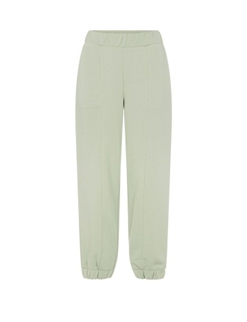 Pantaloni Pieces, verde, M