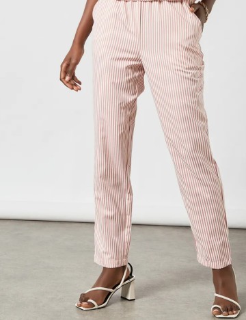 Pantaloni Pieces, roz, M