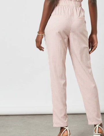 Pantaloni Pieces, roz, M
