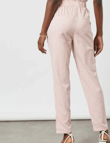 Pantaloni Pieces, roz, M