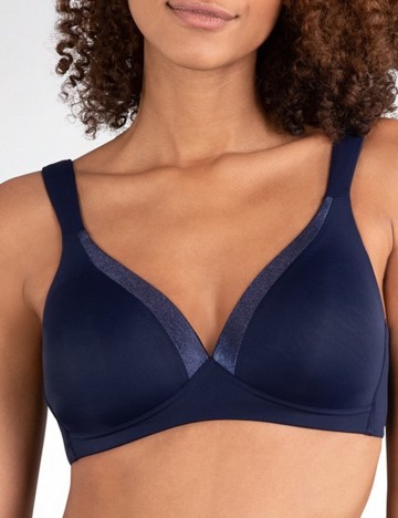 Sutien Naturana, bleumarin, 85C