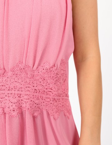 Rochie scurta Vila, roz