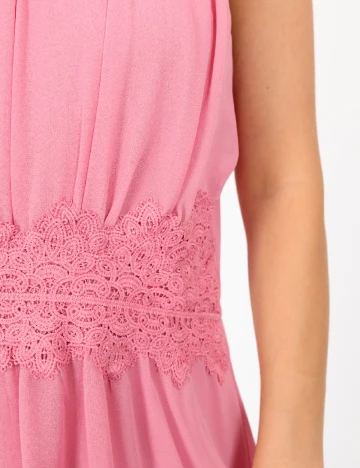 Rochie scurta Vila, roz