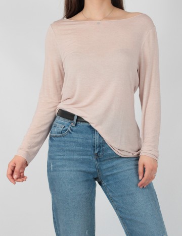 Bluza C&A, roz pal, L