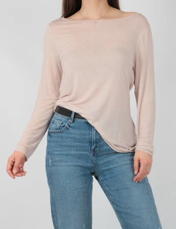 Bluza C&A, roz pal, L