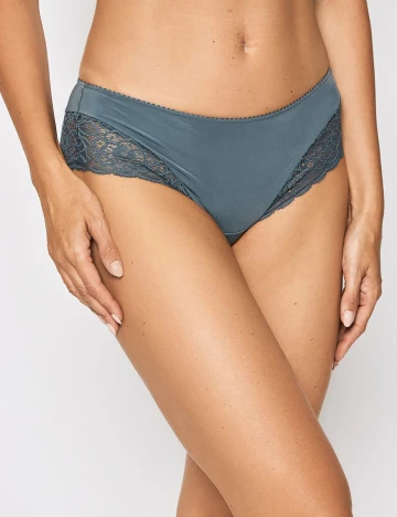 Chilot amourette spotlight Triumph, albastru petrol, 44 Albastru