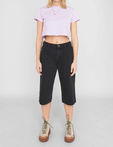 Pantaloni scurti Noisy May, negru, L Negru