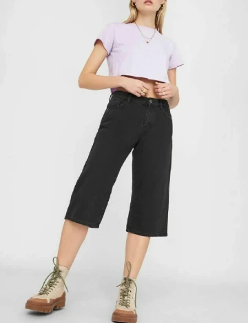 Pantaloni scurti Noisy May, negru, L Negru