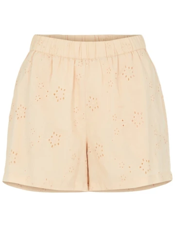 Pantaloni scurti Pieces, galben, L