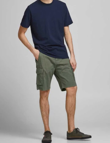 Pantaloni scurti Jack&Jones, verde, XS