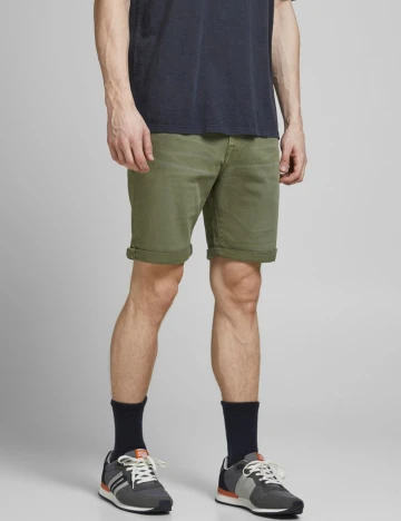 Pantaloni scurti Jack&Jones, verde, XS Verde