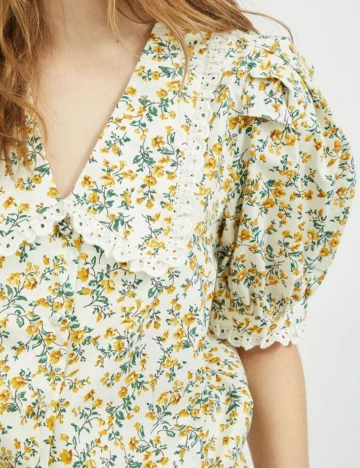 Camasa Vila, floral, 36