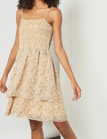 Rochie Pieces, floral, XS