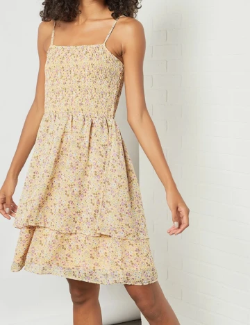 Rochie Pieces, floral, XS