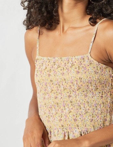 Rochie Pieces, floral, XS