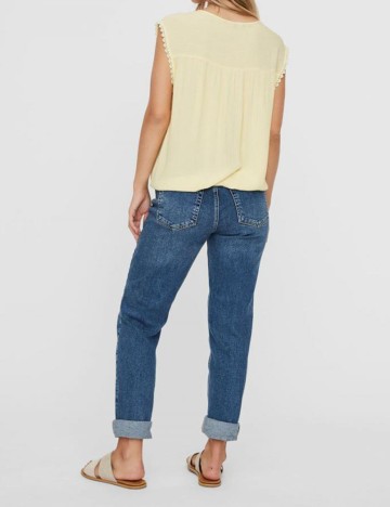 Camasa Vero Moda, galben, M