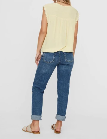 Camasa Vero Moda, galben, M Galben