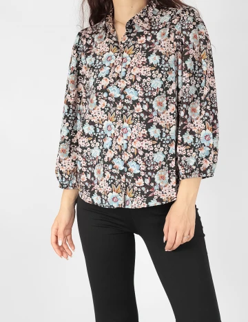Camasa Pieces, floral, S