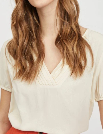 Bluza Vila, crem, 44