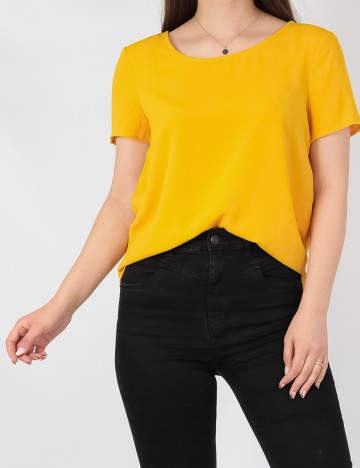 Tricou Vila, galben, 34