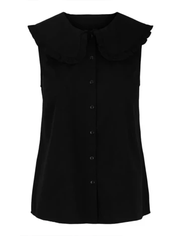 Camasa Pieces, negru, M