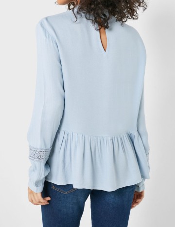 Bluza Jacqueline de Yong, albastru, 36