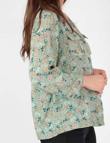 Camasa Pieces, verde, L