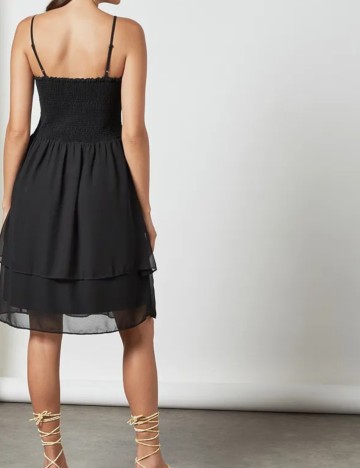 Rochie Pieces, negru, S