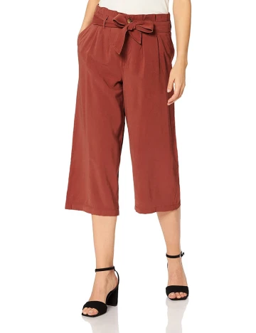 Pantaloni Only, caramiziu, S