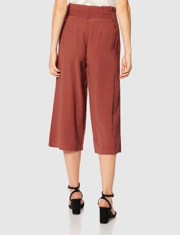 Pantaloni Only, caramiziu, S
