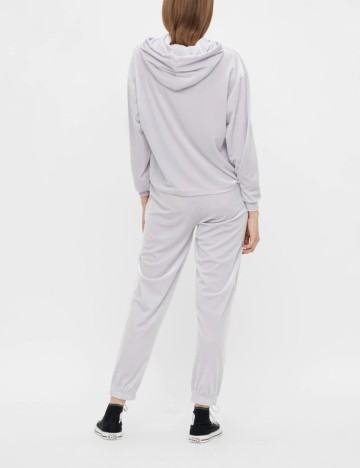 Pantaloni Pieces, mov, M