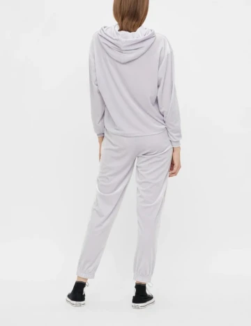 Pantaloni Pieces, mov, M Mov