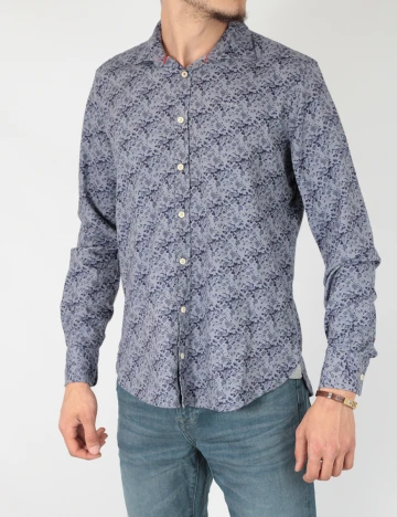 Camasa N.Z.A NEW ZEALAND AUCKLAND, albastru, L