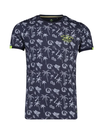 Tricou N.Z.A NEW ZEALAND AUCKLAND, bleumarin, M