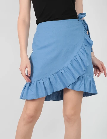 Fusta Only, albastru, 38