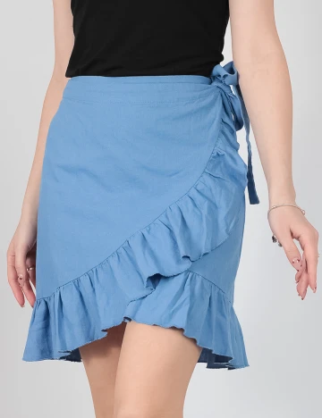 Fusta Only, albastru, 38