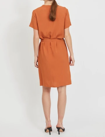 Rochie scurta Vila, portocaliu, 34