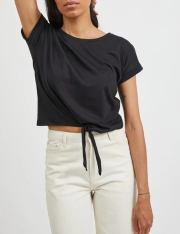 Tricou Vila, negru, L