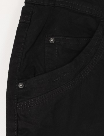 Pantaloni Trei Sferturi C&A, negru, 44