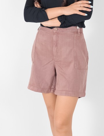 Pantaloni scurti C&A, roz pudra, 44