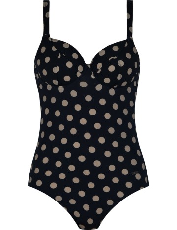 Costum de baie Naturana, negru, 44E